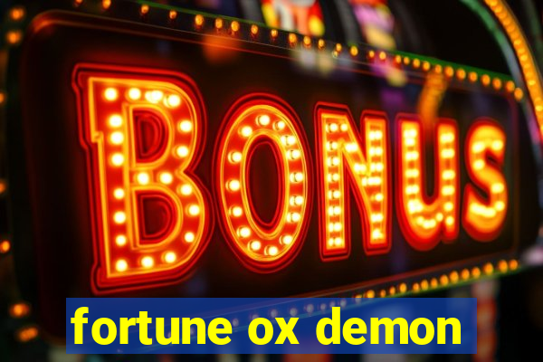 fortune ox demon